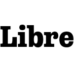 Libre Clarendon Narrow 150 Bold