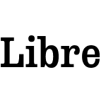 Libre Clarendon Narrow 104 Medium