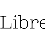 Libre Clarendon Wide 44 Light