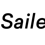 Sailec Medium Italic