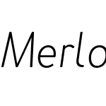 Merlo Neue