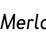 Merlo Neue