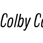 Colby Condensed