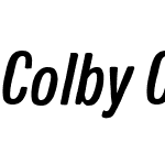 Colby Condensed