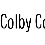 Colby Condensed