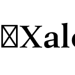 XalocCaption-Bold