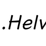 .Helvetica Neue Interface