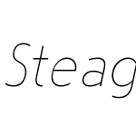 SteagalW03-ThinItalic