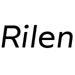 Rileno Sans