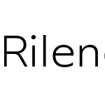 Rileno Sans