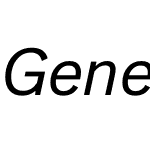 Generisch Sans