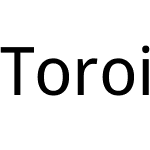 Toroid Sans