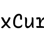 xCursivex Mono Casual Static