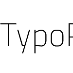 TypoPRO Titillium Title