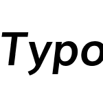 TypoPRO Muli