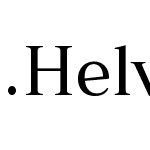 .Helvetica Neue Interface