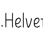 .Helvetica Light