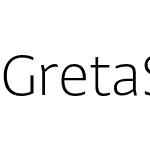 Greta Sans Pro ExLt
