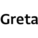 Greta Sans Pro SmBld