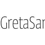 Greta Sans Cnd Pro Thin