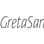 Greta Sans Cnd Pro Thin