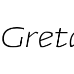 Greta Sans Ext Pro ExLt