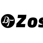 ZosimoPro-UltraBlackItalic