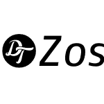 ZosimoPro-Italic