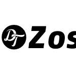 ZosimoPro-BlackItalic