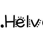 .Helvetica Light