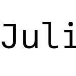 JuliaMono