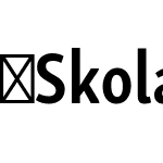 SkolarSansLatnCp-Bd