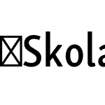 SkolarSansLatnCp-Sb