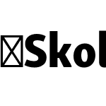 SkolarSansLatnCn-Eb