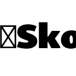 SkolarSansLatnEx-Bl