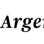 Argent CF Demi Bold