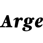 Argent CF Extra Bold