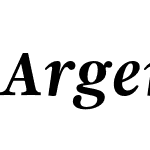 Argent CF Demi Bold