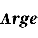 Argent CF Bold