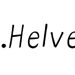 .Helvetica Light