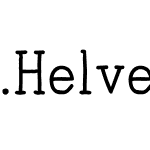 .Helvetica Light