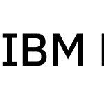 IBM Plex Sans KR