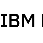 IBM Plex Sans KR