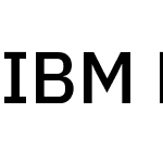 IBM Plex Sans KR