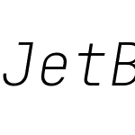 JetBrains Mono Slashed