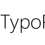 TypoPRO Webly Sleek