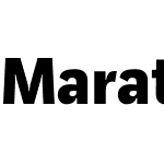 Marat Sans Extrabold