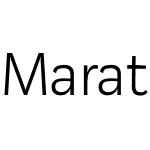 Marat Sans Extralight