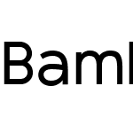 Bambino New SemiBold