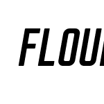 FlounderPro-MediumItalic